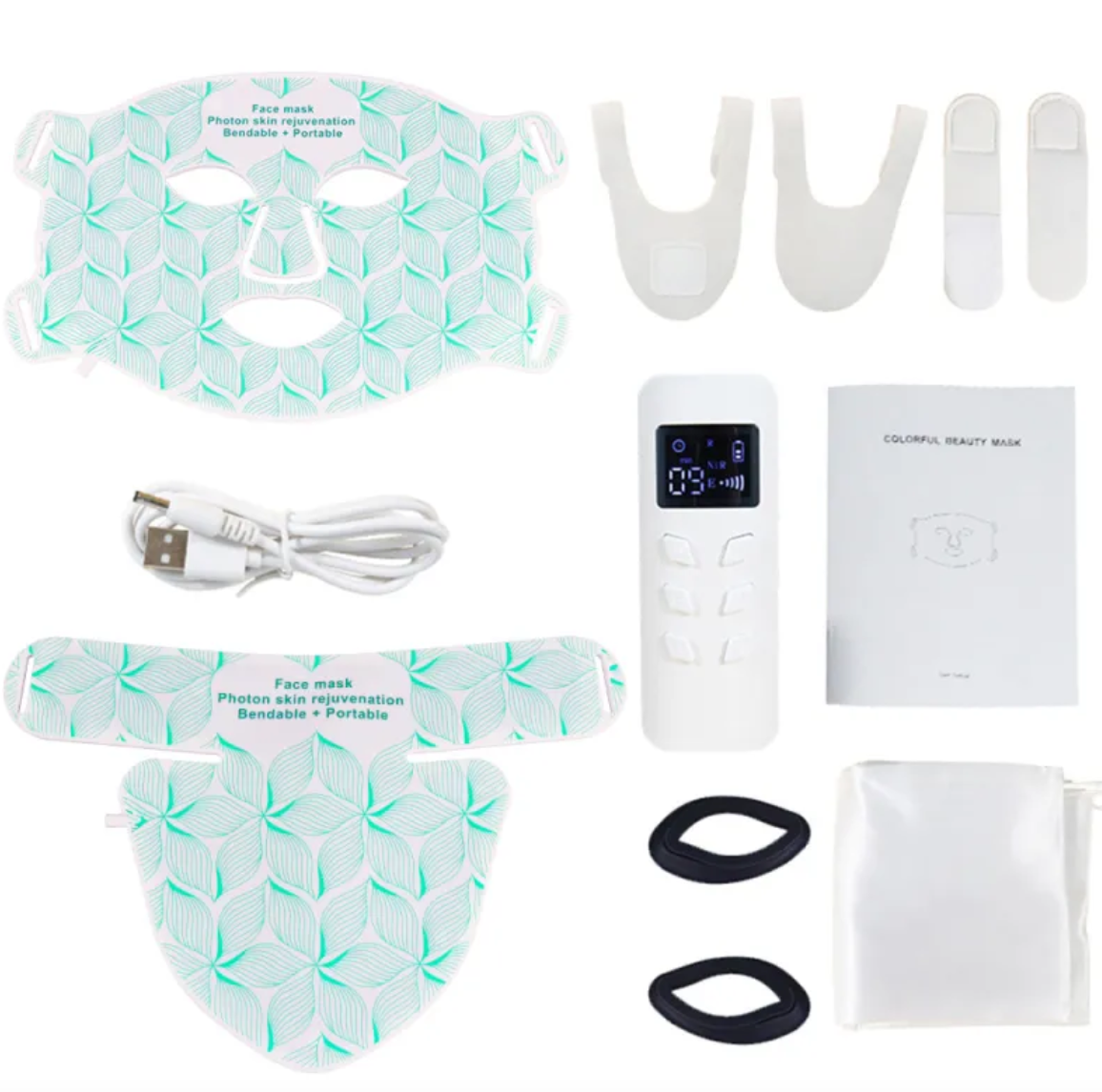 7-Color LED Silicone Face Mask – Skin Rejuvenation & Photon Therapy