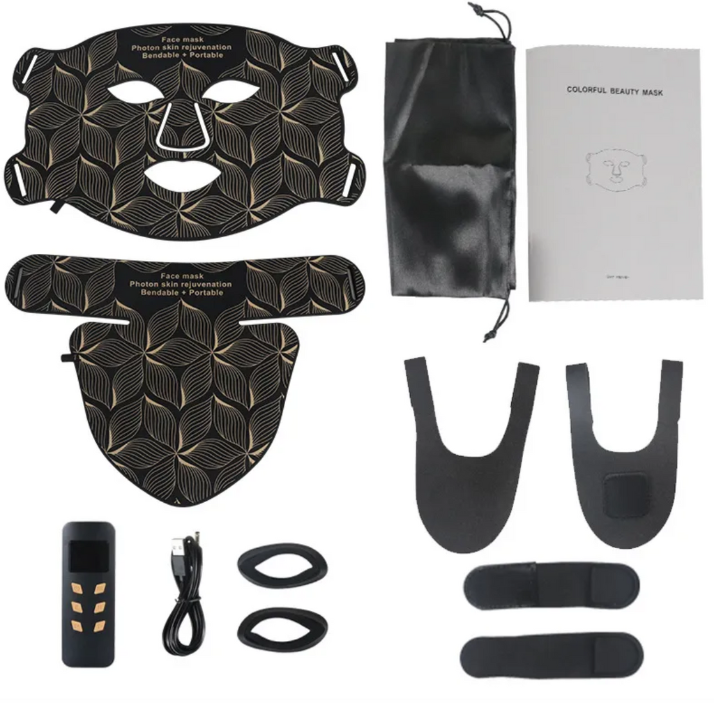 7-Color LED Silicone Face Mask – Skin Rejuvenation & Photon Therapy